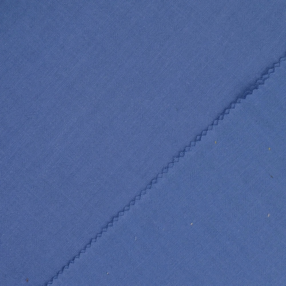 Vintage Popeline Stoff jeans Baumwolle Meterware