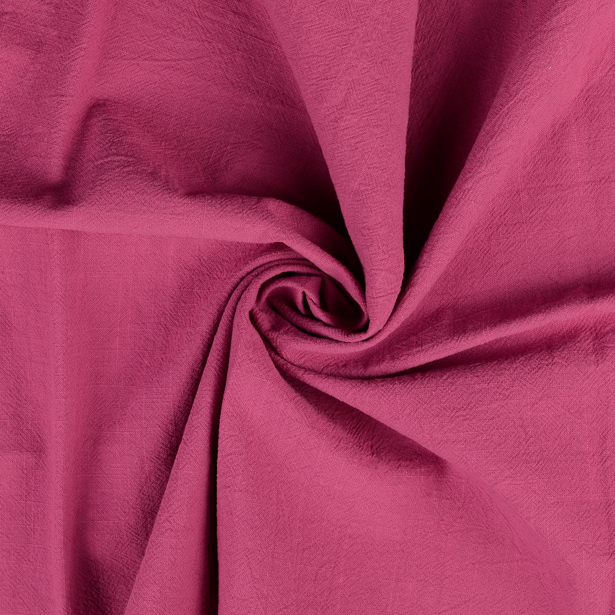 Vintage Popeline Meterware in der Farbe berry