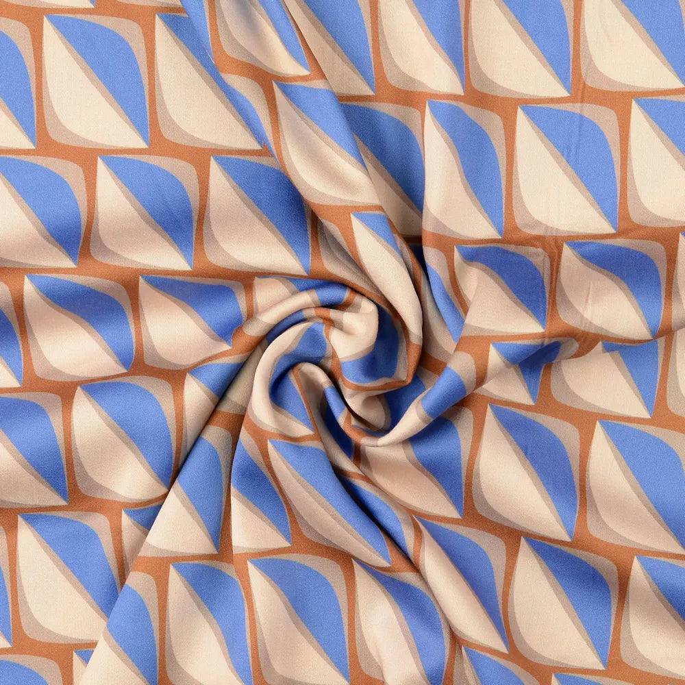 Viskosestoff abstrakt - bleu