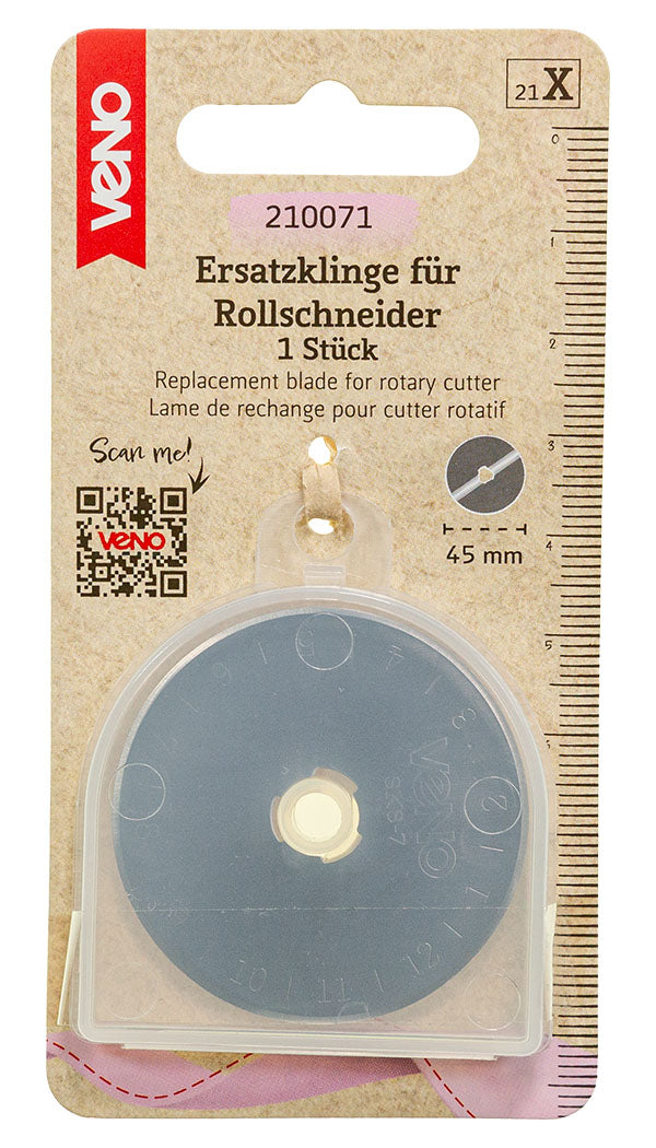 VENO Ersatzklinge 45 mm – kompatibel mit VENO Rollschneider