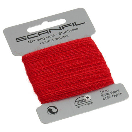 Stopfwolle Scanfil - rot