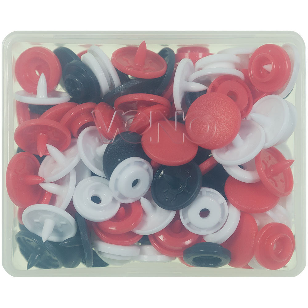 VENO Snaps 210138 – Druckknöpfe 12,4 mm für Nähprojekte