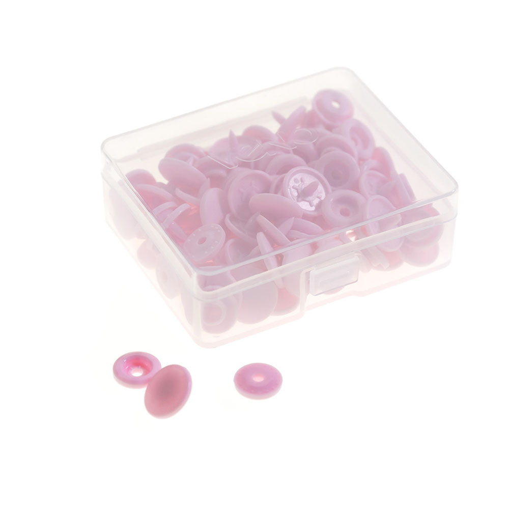 VENO Snaps rosa – Druckknöpfe 12,4 mm für Nähprojekte