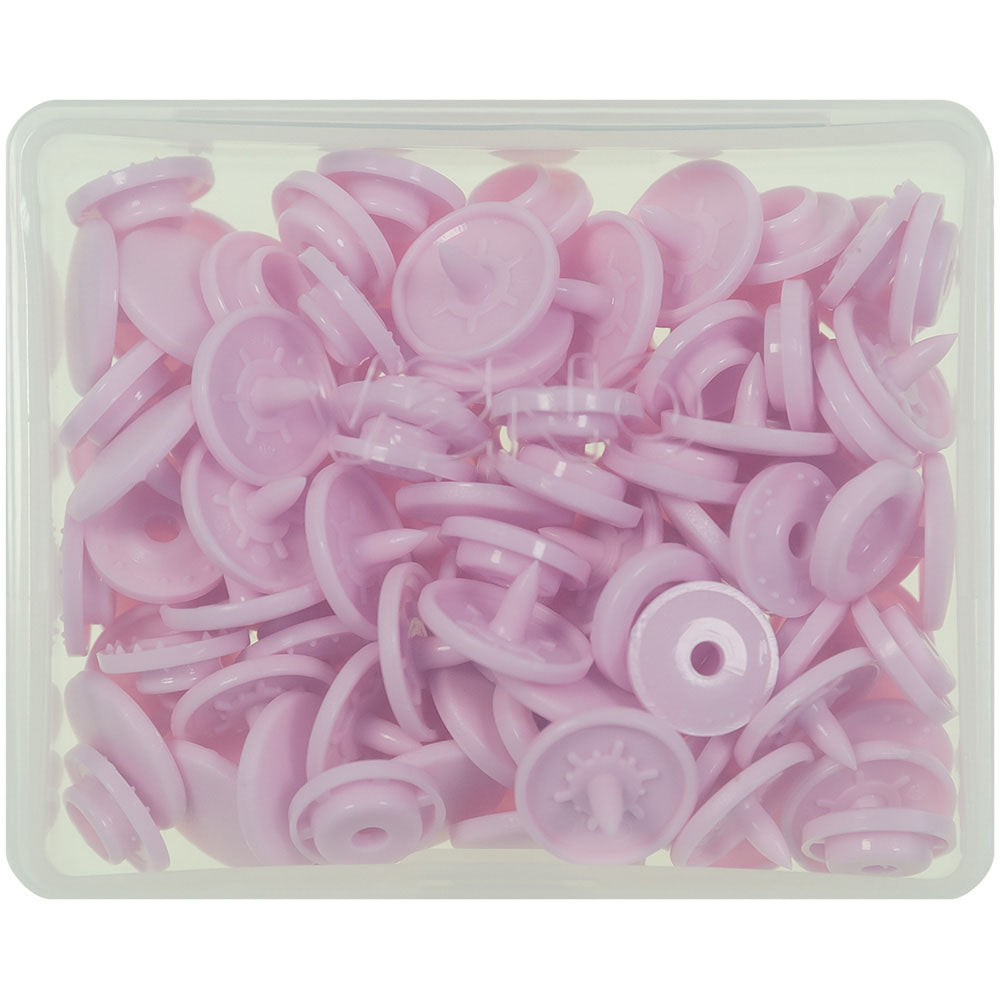 VENO Snaps rosa – Druckknöpfe 12,4 mm für Nähprojekte