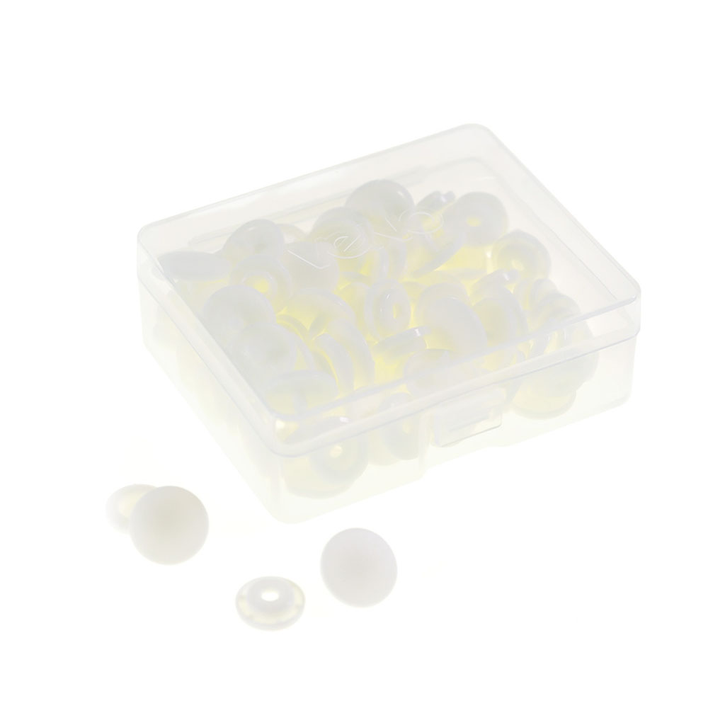 VENO Snaps  creme – Druckknöpfe 12,4 mm für Nähprojekte