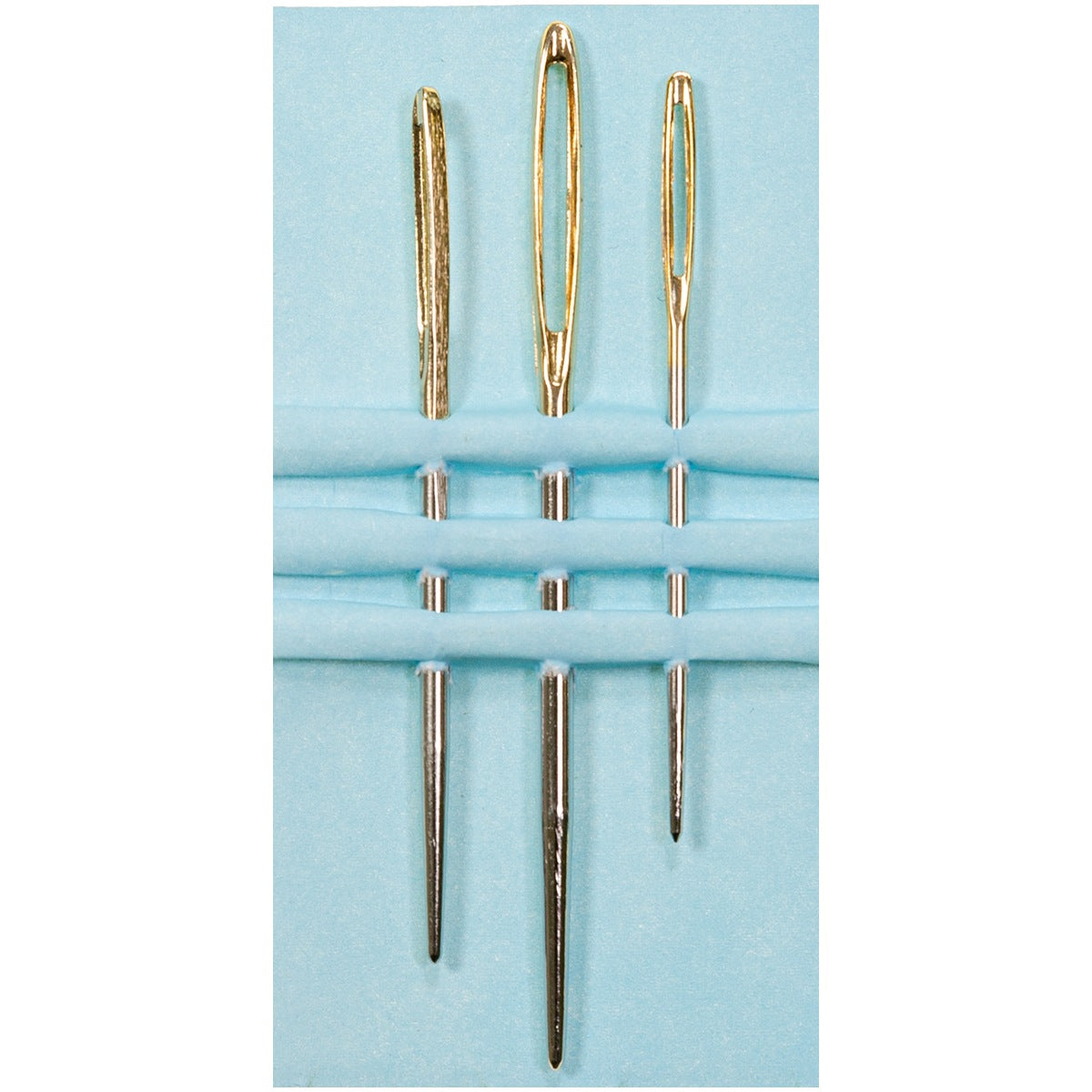 VENO Wollnadeln 210044 – stumpfe Nadeln mit großem Öhr für Wolle und Garn