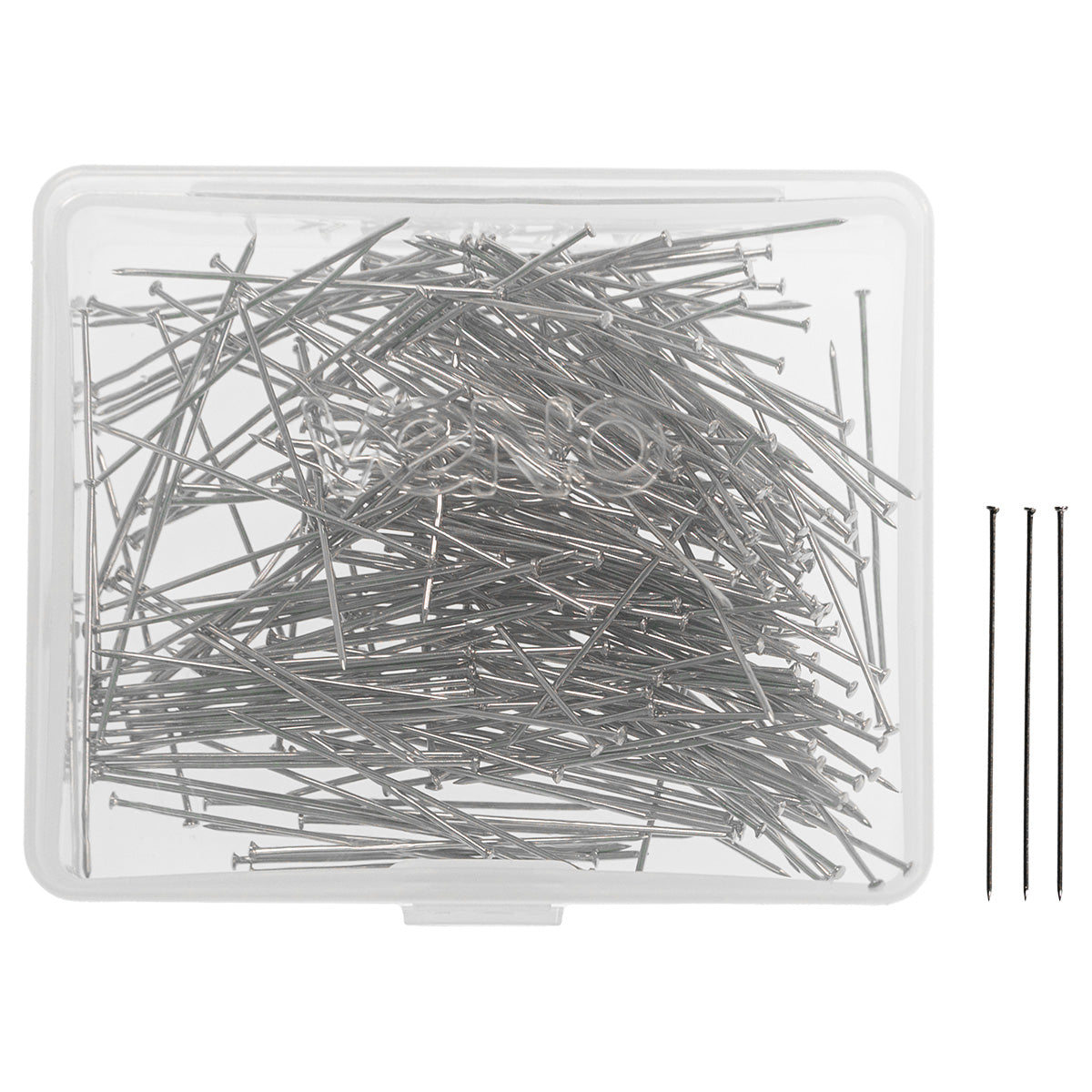 Stahlstecknadeln von VENO, aus gehärtetem Stahl – ideal für präzise Näharbeiten und Patchworkprojekte