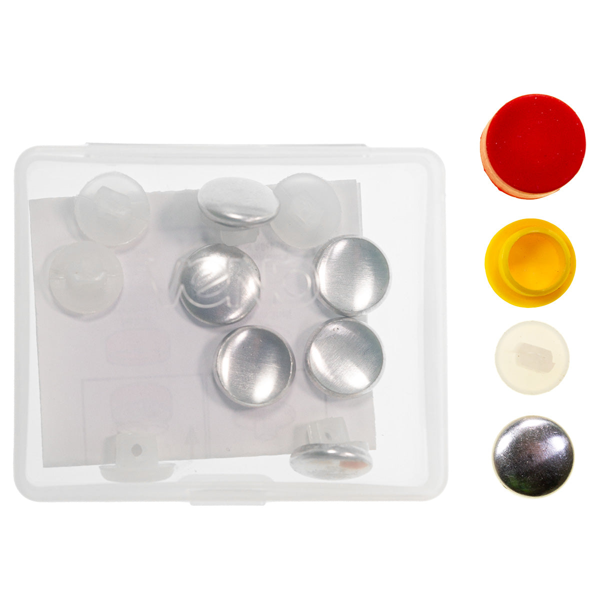 Überziehbare Knöpfe