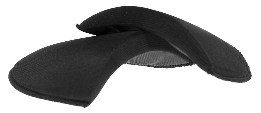 Schulterpolster 2BK schwarz von VENO – Ansicht eines Paars Schulterpolster auf weißem Hintergrund