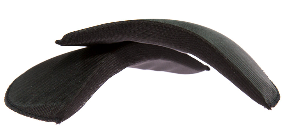 Schulterpolster 3K schwarz von VENO – Ansicht eines Paars Schulterpolster auf weißem Hintergrund