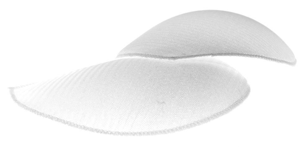 Schulterpolster 6R weiß von VENO – Ansicht eines Paars Schulterpolster auf weißem Hintergrund