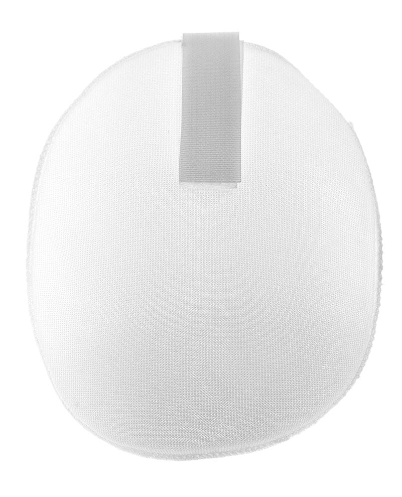 Schulterpolster 11R mit Klettband in Weiß von VENO – Ansicht eines Paars Schulterpolster auf weißem Hintergrund