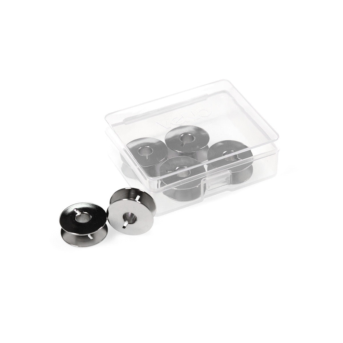 VENO Spule Umlaufgreifer Metall 210218 – 6 Ersatzspulen für Nähmaschinen