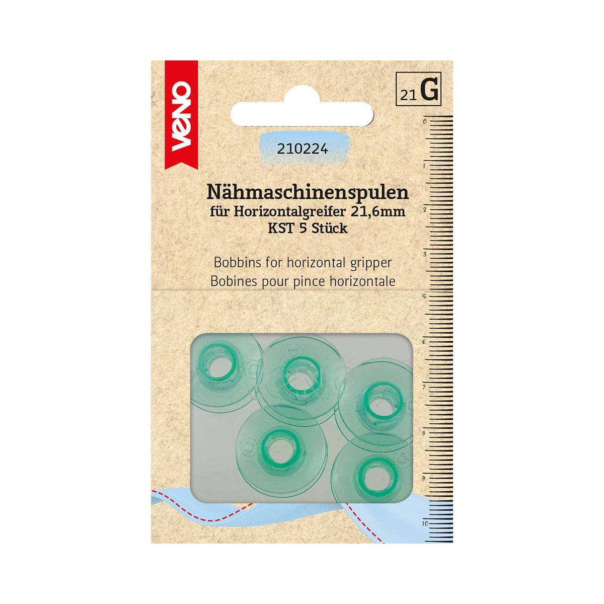 Horizontalgreifer VENO 210224 – Ersatzgreifer für Nähmaschinen