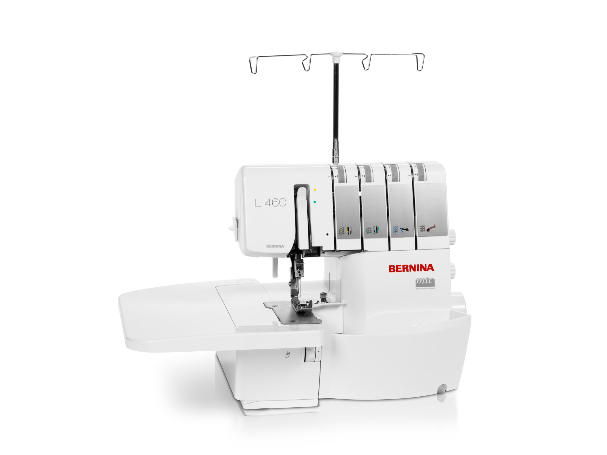 Bernina Overlock L 460 Nähmaschine – Frontansicht