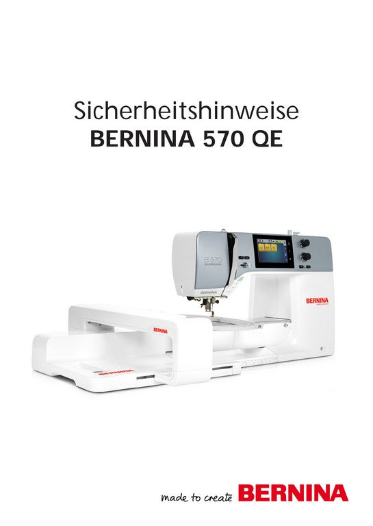 Bernina 570 mit Stickmodul