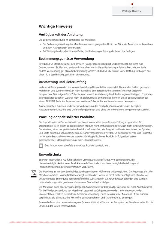 Bernina Overlock/Coverlock L890