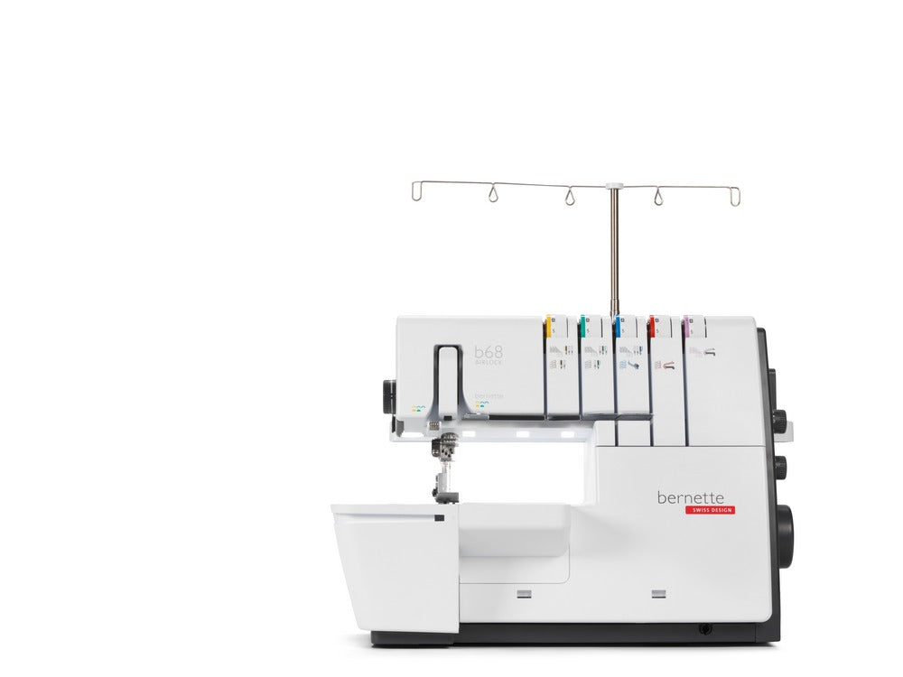 Bernette b68 Combo Set mit computergesteuerter Nähmaschine und Overlock-Maschine