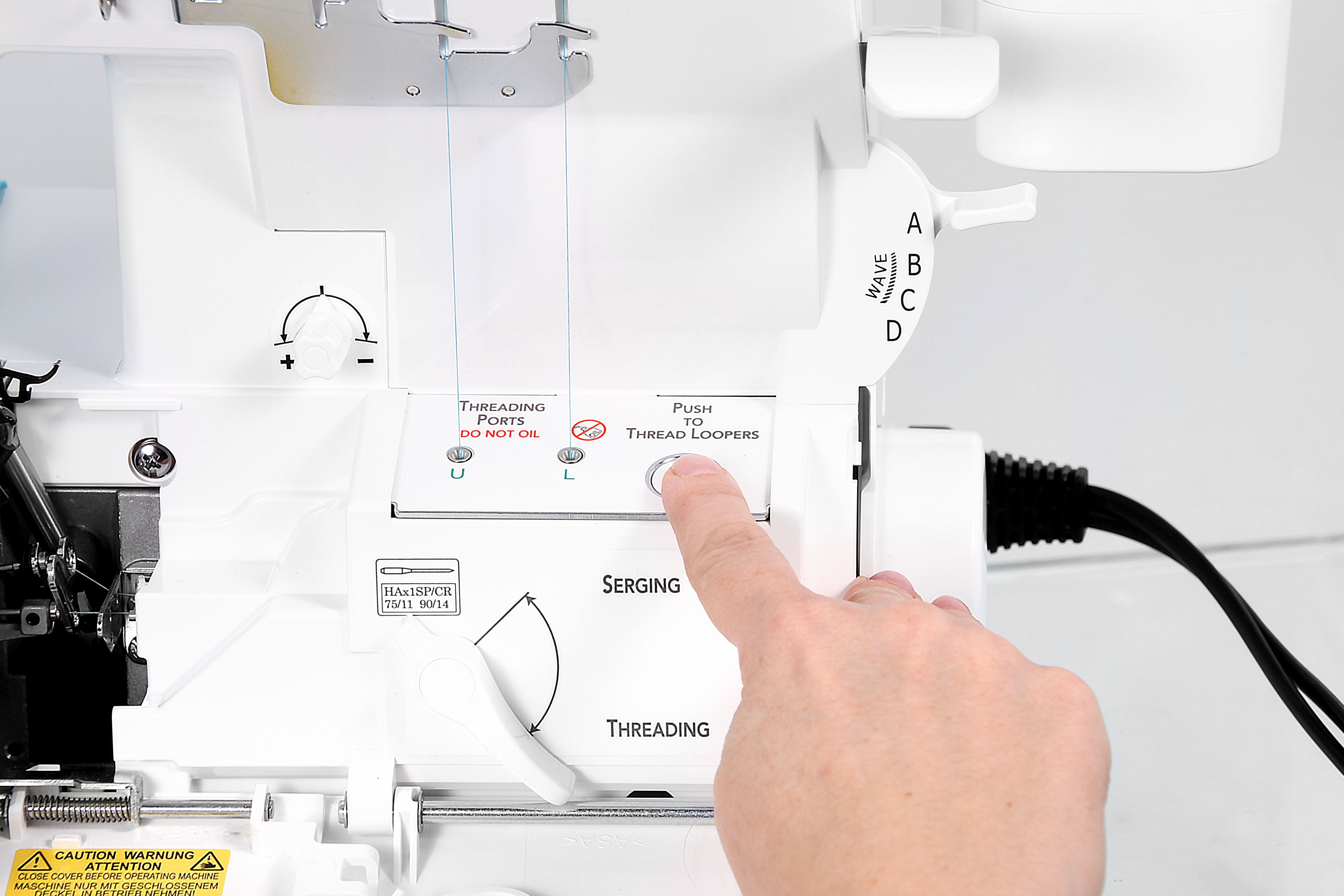 baby lock Acclaim Overlock – Mit Lufteinfädelsystem