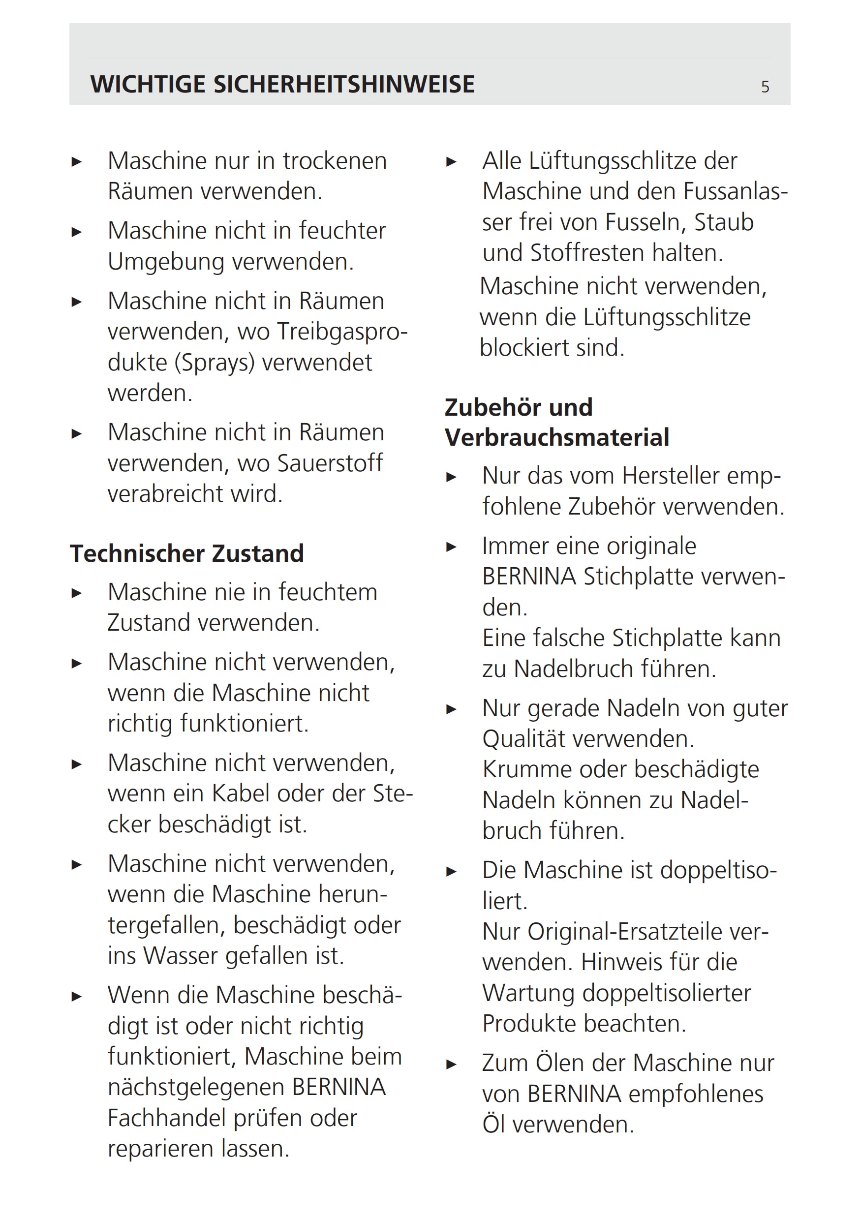 Bernina 335 2. Generation