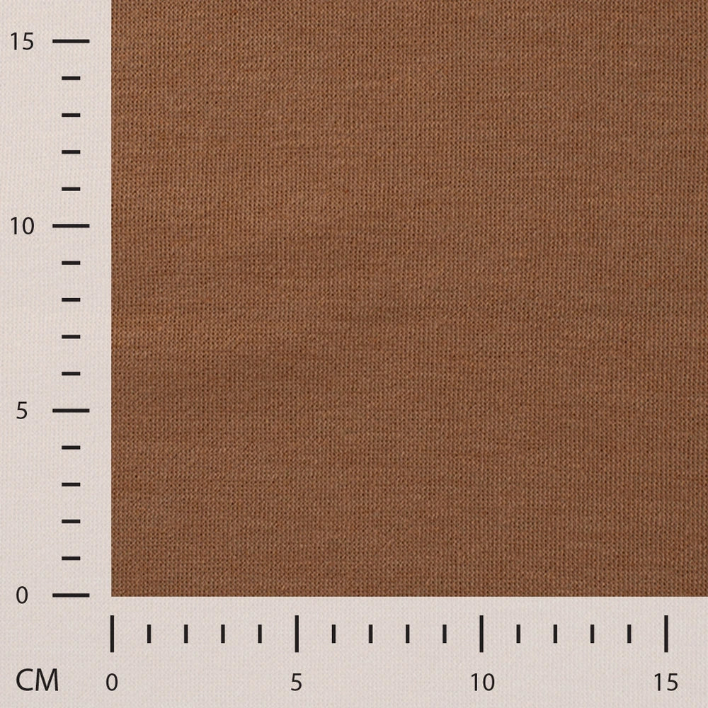 Weicher Merino Touch Jersey Stoff in Camel als Meterware