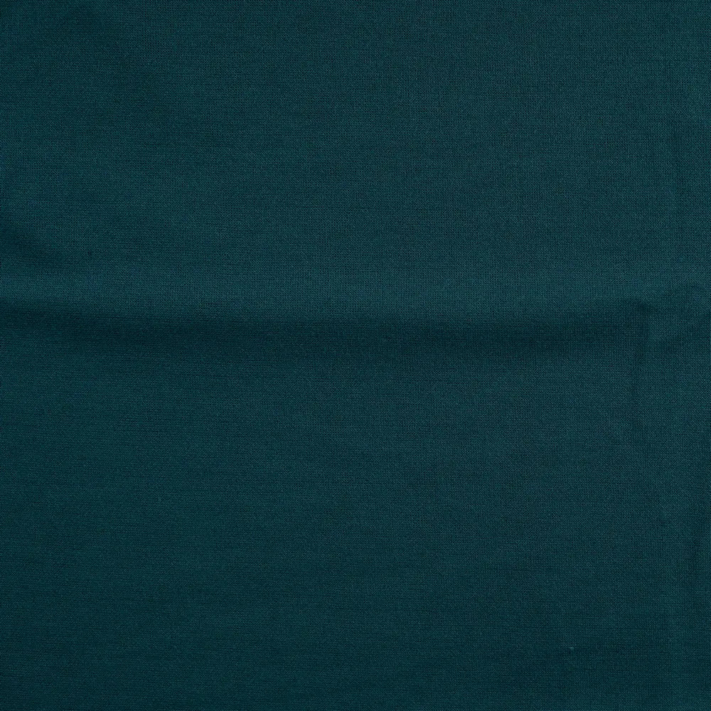 Weicher Merino Touch Jersey Stoff in Petrol als Meterware